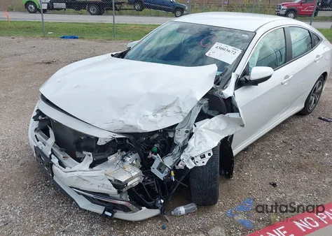 2021 Honda Civic Lx из США, поврежденный, VIN 2HGFC2F6XMH510593